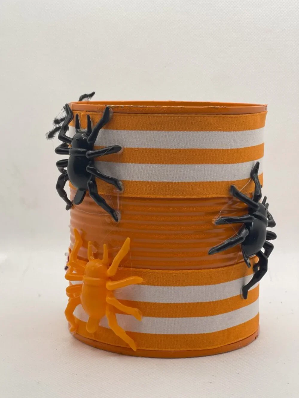 Orange & White Spider Journal Pen Holder